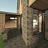 Arkitektens indgangsparti i villa i KBH med klimavenlig design og smukke naturmaterialer 